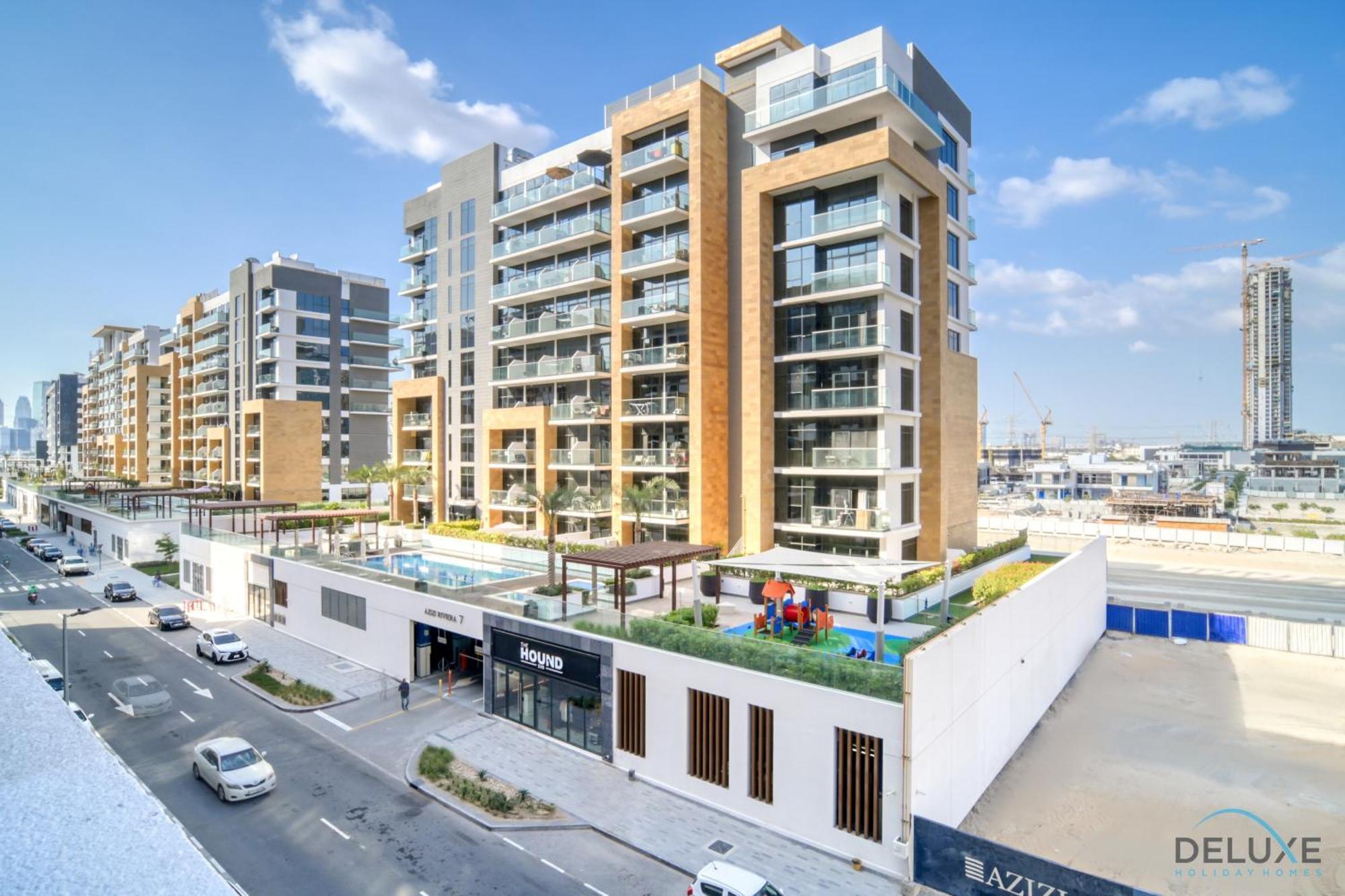 Appartement Decent 1br At Azizi Riviera 17, Al Merkadh By Deluxe Homes